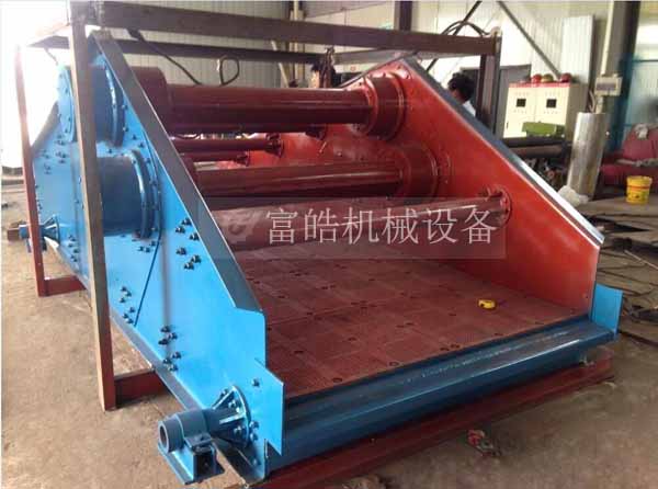 脱水筛可通过变频器随时调整振动频率
